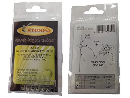 STONFO Perles Pater 2.2MM 24 Pcs (Art.65)