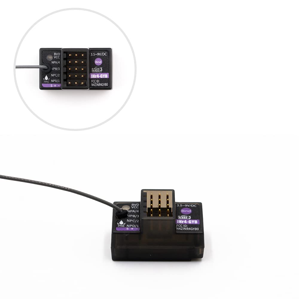 Amazon.com: Flysky INr4-GYB AFHDS 3 Protocol RC Receiver Built-in