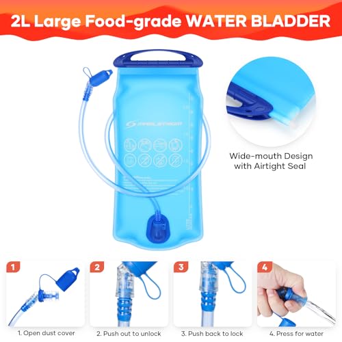 image for Maelstrom Hydration Backpack, Hiking Backpack with 2L Water Bladder, R