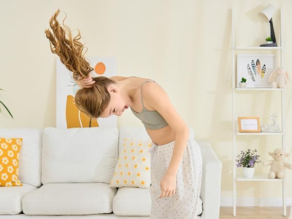 Suekaphin Girls Training Bra Padded Seamless Soft Bras for Girls with Adjustable Strapes Removable Pads Pack of 5 - Image 4