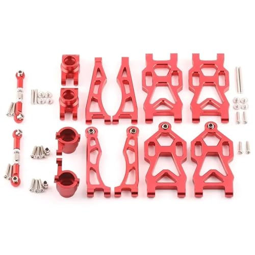 RC��������̃A�b�v�O���[�h For SCY SG116 MAX SG116 Pro 1/16 ���f���A���~�����A�b�v�O���[�h���i�L�b�g Rc �J�[ OP �A�N�Z�T���[�o�M�[�p�N���[���[�g���b�N(7 PCS-Red)