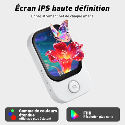 Lecteur MP3 blanc 64Go, cadeau idéal avec album photo et e-Book