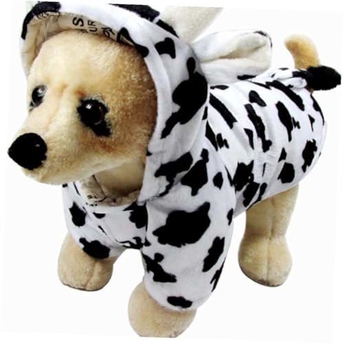 Disfraz para perro M Vaca Luxshiny Halloween miniatura 5