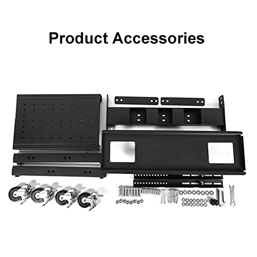 Carro móvil para TV 32-65", ángulo ajustable 0-40° miniatura 7