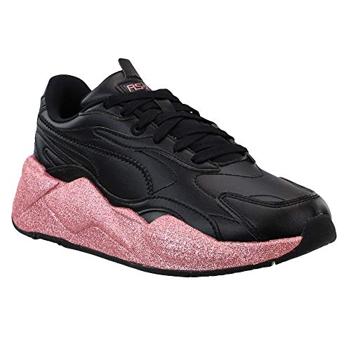 PUMA PUMA Womens RS X3 Glitz 372647 02 - Size 6.5W Black/Pink