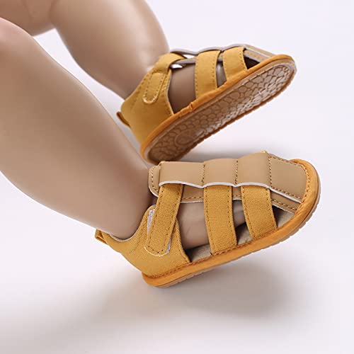 Infant Baby Girls Boys Sandals Beach Outdoor Bowknot Soft Rubber Sole Toddler Princess Dress Flats Walking Shoes3