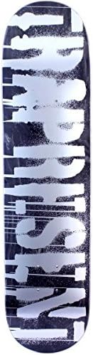 Trap Trapresent 7.5 Black/Silver | Skateboard Deck
