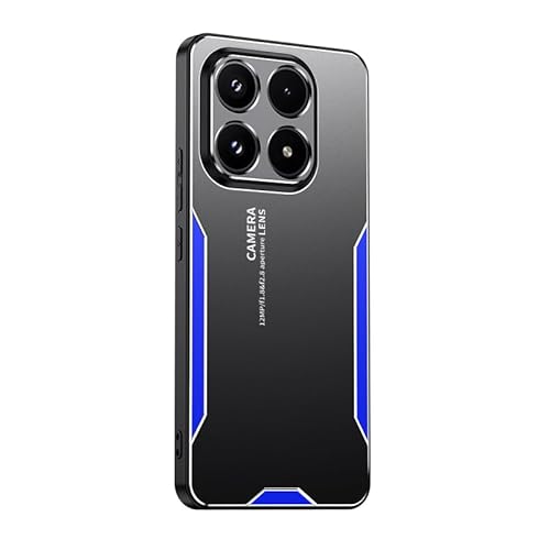 �g�уP�[�X �Ή��@�� for Xiaomi 17 �y�w�ʃp�l���{TPU�z�J�����ی� �����h�~�X�}�z�J�o�[ Blue