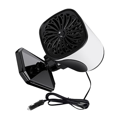 Cabilock 1Pieza Calentador De Ventilador De Calefacción Eléctrico Portátil Para Automóviles Descongelador y Desfogador De Aire Eficiencia Energética