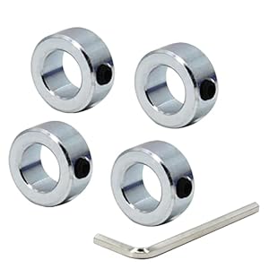 Zeberoxyz 4Stück 3/4' Wellenmanschetten mit Klemmverschluss