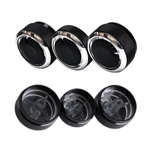 Interruptor de aire acondicionado Chevy Sonic y Aveo 2006-2014, kit de 3 perillas de control CA 3