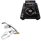 BoxWave Adapter Compatible with AlphaTheta CDJ-3000X - Micro SD Card miniReader, USB Type-C OTG Reader USB3.0 Adapter Keychain - Metallic Silver