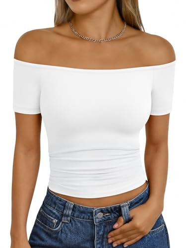 Trendy Queen Summer Off The Shoulder Tops for Women Going