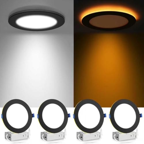 Meconard 4 Pack 6 Inch 5CCT LED Recessed Ceiling Light