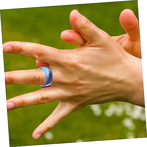 Anillos deportivos flexibles de silicona para hombres miniatura 7