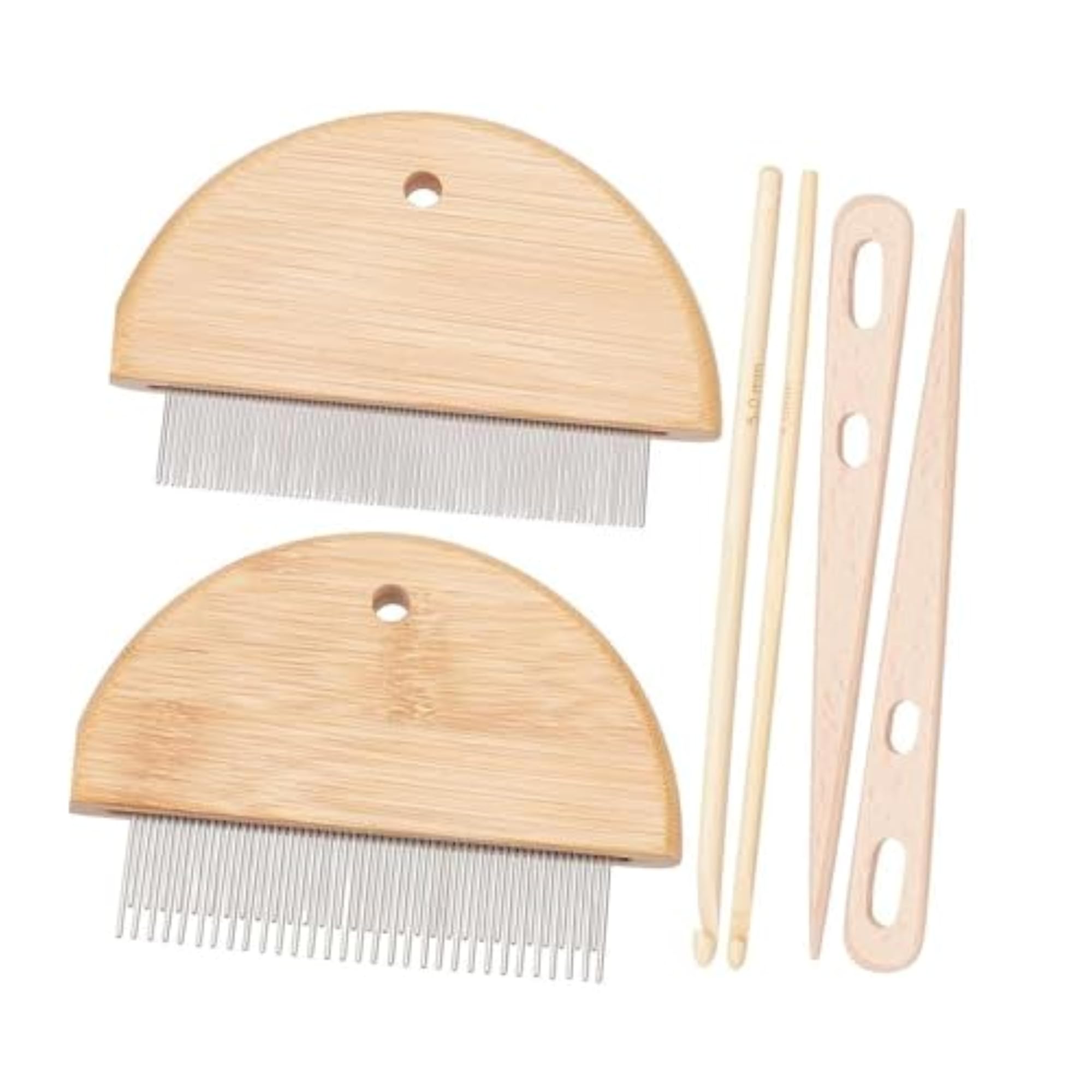 6Pcs Tapestry Weaving Comb Tools Set