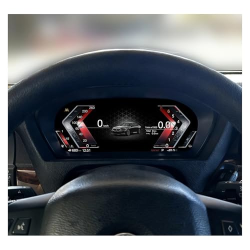 Panel de instrumentos LCD Digital de 12,3 pulgadas para BMW X5 E70 y X6 E71 6