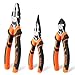REALTEK 3-Piece Pliers Set,Premium CR-V Constructions, Pliers Tool Set Includes 6