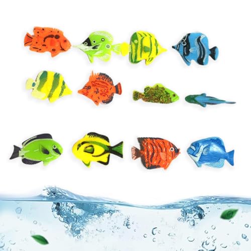 Homoyoyo Koi Fisch Figuren Set - 4 Stück Realistische Aquarium Deko Für Teich Und Landschaft