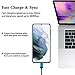 OrSunday 2Pack 6Ft USB Type C Cable Fast Charging Cord Phone Charger for LG Stylo 4 5 6, LG G5 G6 G7 G8 G8X V20 V30 V40 V50 V60 ThinQ, Velvet 5G, Wing, K51 K92