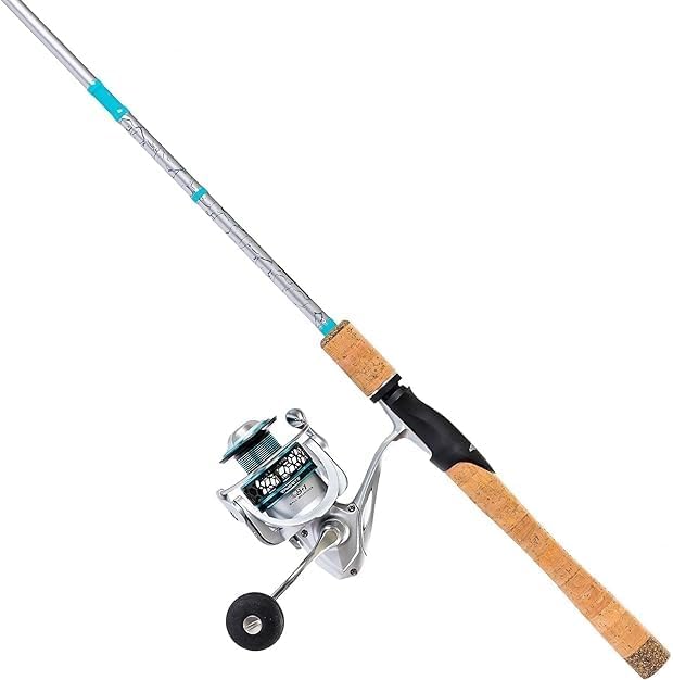 Favorite Ol' Salty Spinning Reel Combo Caña de pescar de mezcla de carbono de acción rápida Carrete de pesca ultra suave con relación de engranaje