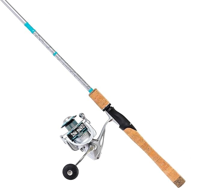 Favorite Ol' Salty Spinning Reel Combo| Fast Action Carbon Blend Fishing Rod |Ultra Smooth Fishing Reel with 5:2:1 Gear Ratio