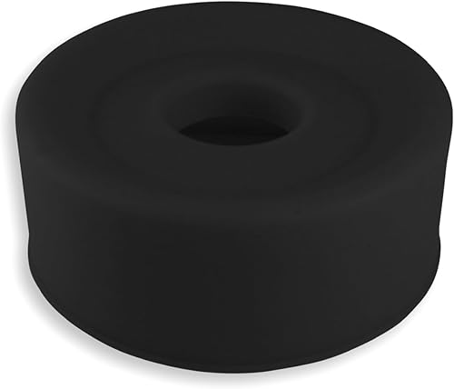 Miniatura 27 de LeLuv Sello de vacío de manga de silicona negra pequeña para cilindros de bomba de pene de 1.35 "-1.75" Negro -,Azul,Blanco,Rojo -,Rojo, blanco y