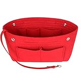 Maße: klein – 24,9 x 9,9 x 13,9 cm – passend für Speedy 30, Neverfull PM perfekt, groß – 29,4 x 9,9 x 18,1 cm – passend für Speedy 35, Neverfull MM perfekt. Der Filz-Geldbörsen-Organizer ist für viele Handtaschen und Taschen der gleichen Größe geeignet. Bitte messen Sie die Innenlänge, Breite und Höhe Ihrer Handtasche mit einem Maßband.