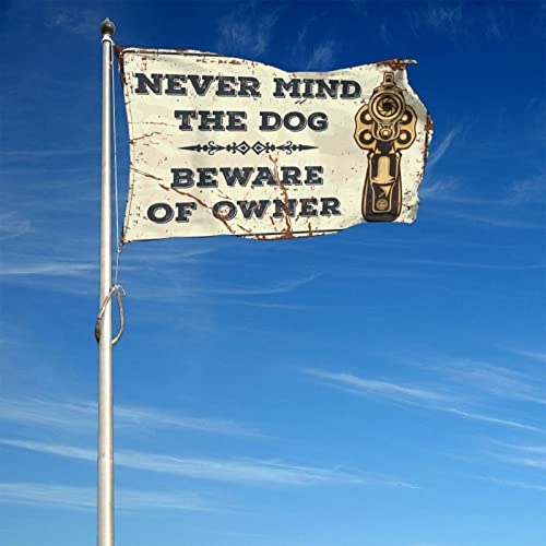 Drapeau Never Mind The Dog pour exprimer son indépendance avec style