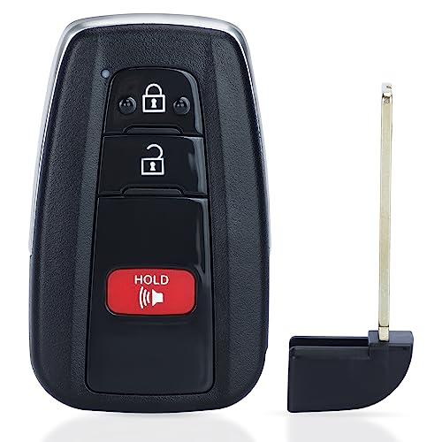 Keymall Keyless Entry Remote Smart Key Fob Replacement 8A Chip for Toyota Prius 2016 2017 2018 2019 2020 2021 Board ID:231451-0351G P/N:89904-47530 FCC ID:HYQ14FBC