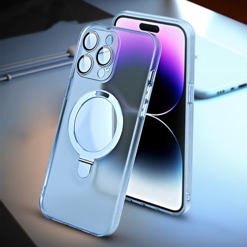 Coque rose iPhone 15 Pro Max idéale pour visionner vos vidéos en mains libres