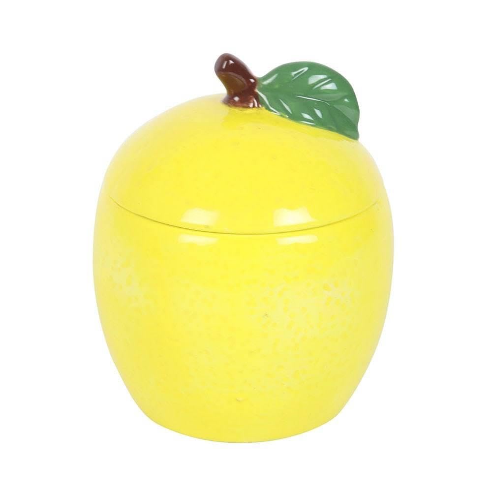 Something Different Lemon Candle Jar (One Size) (Yellow)