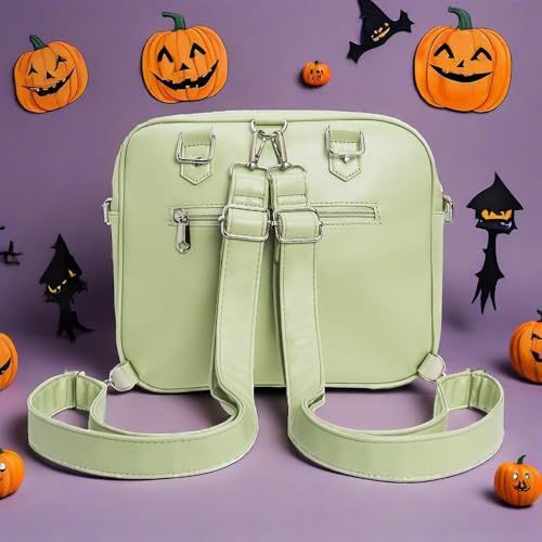 Ita Bag Crossbody Handbags Kawaii Shoulder Purse Square Backpack with Insert Anime Pins Display