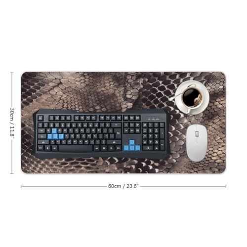 Mouse Pad Clásico Snake Skin Grande de Goma Antideslizante miniatura 2