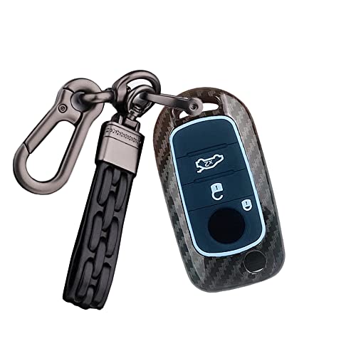 Étui pour clé Fiat Toro Tipo et 500X en ABS noir haute résistance par ontto