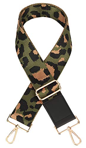 lola mae 2” Wide Shoulder Strap Replacement for Handbags Adjustable Removable Guitar Canvas Crossbody Belt for Purse