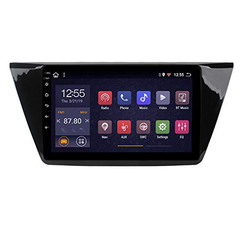 Android Autoradio GPS Navigation, Bluetooth-Stereo-Player, WiFi, FM-Radio-Empfänger, SWC für Volkswagen Touran 2015-2018,8 cores,4G+WiFi:2+32G
