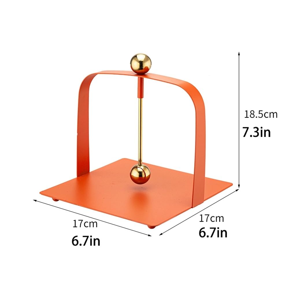 Servilleteros de Mesa, de Metal, for Cocina, Planos, de Acero Inoxidable, Decorativos for el hogar y el Hotel.(Rose Gold)