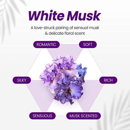 Kundal White Musk Sulfate Free Moisturizing Shampoo For Dry Damaged Hair With Argan Oil, 10.14 Oz(300Ml), Sulfate Free Paraben Free With Argan Oil #TOP6