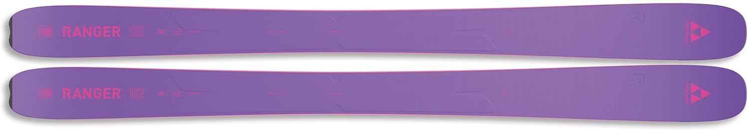 FISCHER Women's Ranger 102 Durable Highly Agile Stable Balanced Easy-to-Control Versatile Alpine Freeride All Mountain Winter Sports Snow Skis Without Bindings