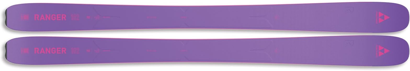 FISCHER Womens Ranger 102 Durable Highly Agile Stable Balanced Easy-to-Control Versatile Alpine Freeride All Mountain Winter Sports Snow Skis Without Bindings