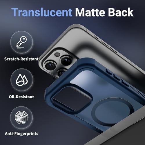 Ratcase Magnetic for iPhone 15 Pro Case with Screen Protector-Blue by Ratcase - Used condition - Image 8
