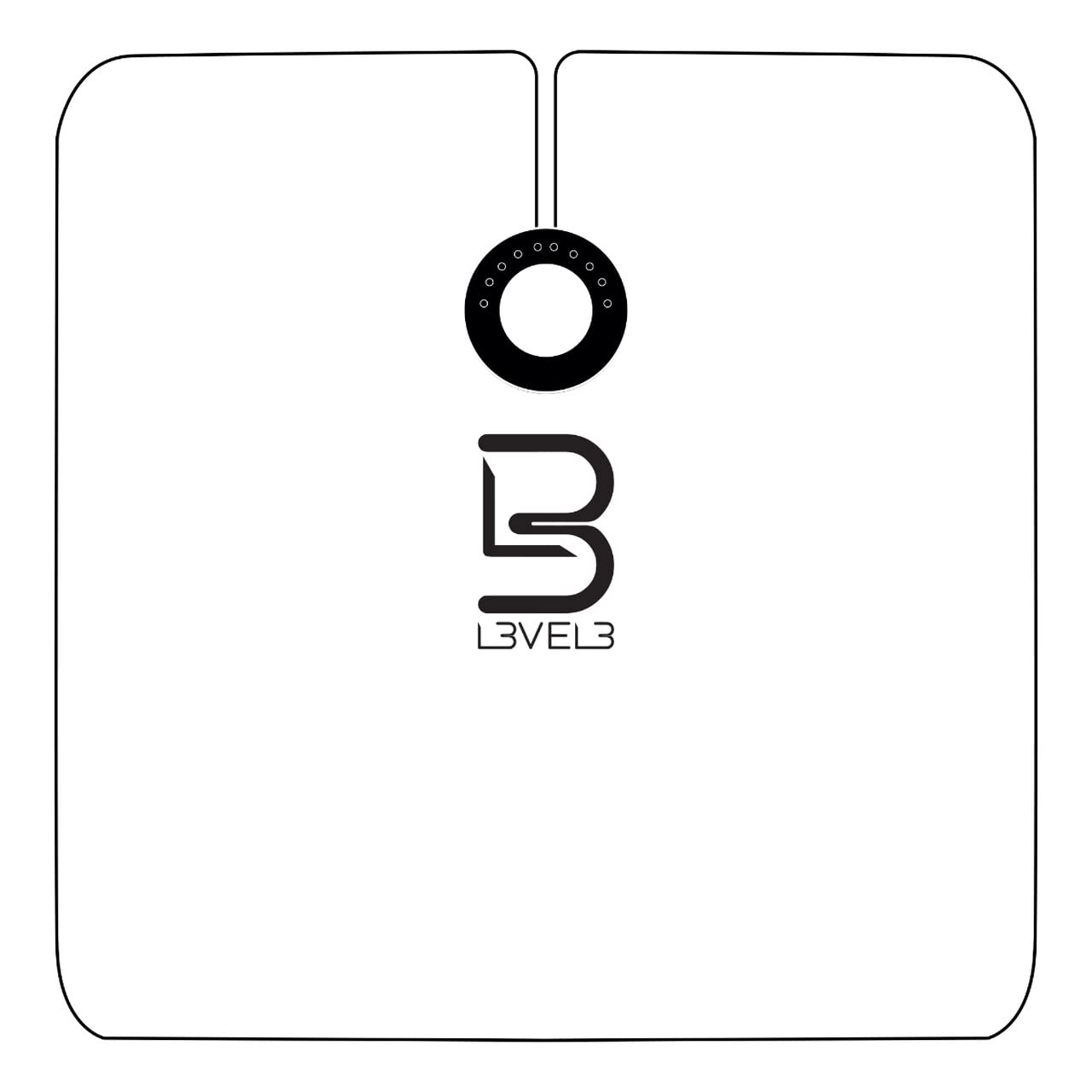 Level 3 Cape with Rubber Neck - Water Resistant Barber Hair Cutting Cape - Professional Salon Stylist and Barber Accessories (White)