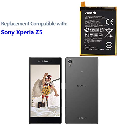 Swark - Batteria LIS1593ERPC per Sony Xperia Z5