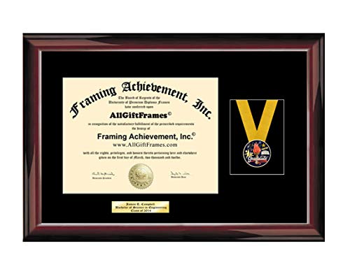 AllGiftFrames Engraved Diploma Frame