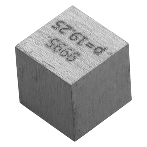 Cube de densité tungstène GALPADA pour l'apprentissage des éléments en classe de sciences
