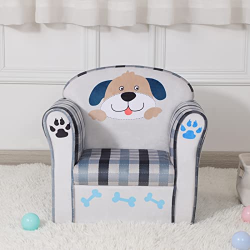 Afbkss&Bb Kids Sofa, Kids Velvet Armrest Chair, Sturdy Wood Construction Kids Armchair, Child Chair For Preschool Children, Lightweight Toddler Sofa Chair #TOP1