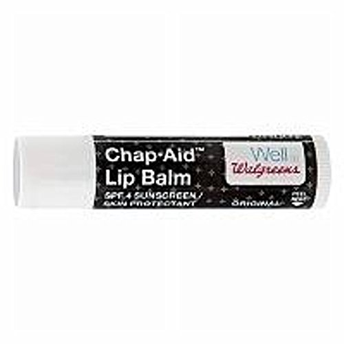 Walgreens Chap-Aid Lip Balm SPF 4, Original, .15 oz