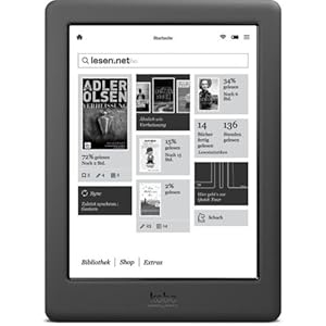 Libro electronico E-Book K*o**b*=o GLO HD 4GB+Funda WiFi + retroiluminacion (Nuevo, SIN Caja)