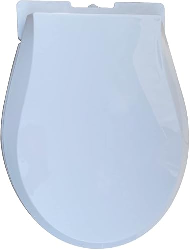 Miniatura 7 de Renovators Supply Manufacturing Asiento de entrenamiento para niños pequeños, 12.25 pulgadas x 10.25 pulgadas, asiento redondo de plástico blanco